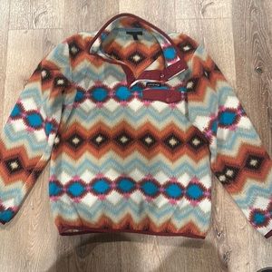 Patagonia Synchilla Fleece Pullover Aztec Womens size medium
